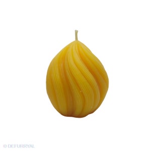 Beeswax candle | Flower bud | Handmade | 100% beeswax