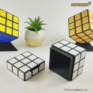 3D プリント ルービック キューブ - カスタマイズ可能なベース付きの多用途オーガナイザー