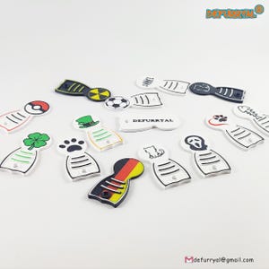 zwalniacz koszyka zakupowego | chipsy zakupowe | token depozytowy | pamiątki | Różne motywy - (Projekt-1)