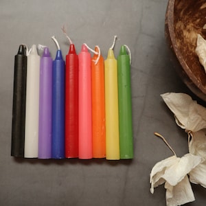 Spell Candles Set | Altar Candles | Intention Candles | Chime Candles | Candle Magick | Witchcraft | Pagan | Wicca