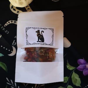 BASTET Offering Herbal Blend | Witch&#39;s Herbs | Magical Herbs for Spells & Rituals | Green Witch