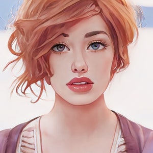 ¡Convierte tus fotos en cómics! Arte digital, ARCHIVO DESCARGADO, Ideal para fotos de perfil. Regalo para cualquier ocasión especial, archivo imprimible.