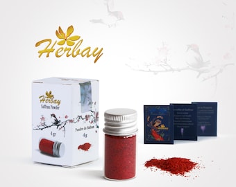 Herbay-saffraanpoeder (hoge kwaliteit) 4 gr