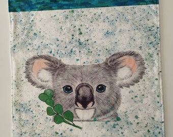 Couverture / plaid bébé collection Koala Eucalyptus