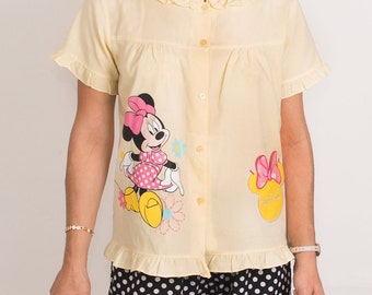 Mikey & Friends- Vintage Smock Top