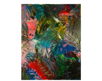 No.2 Abstract Symphony Painting - ART PRINT- Limited Edition