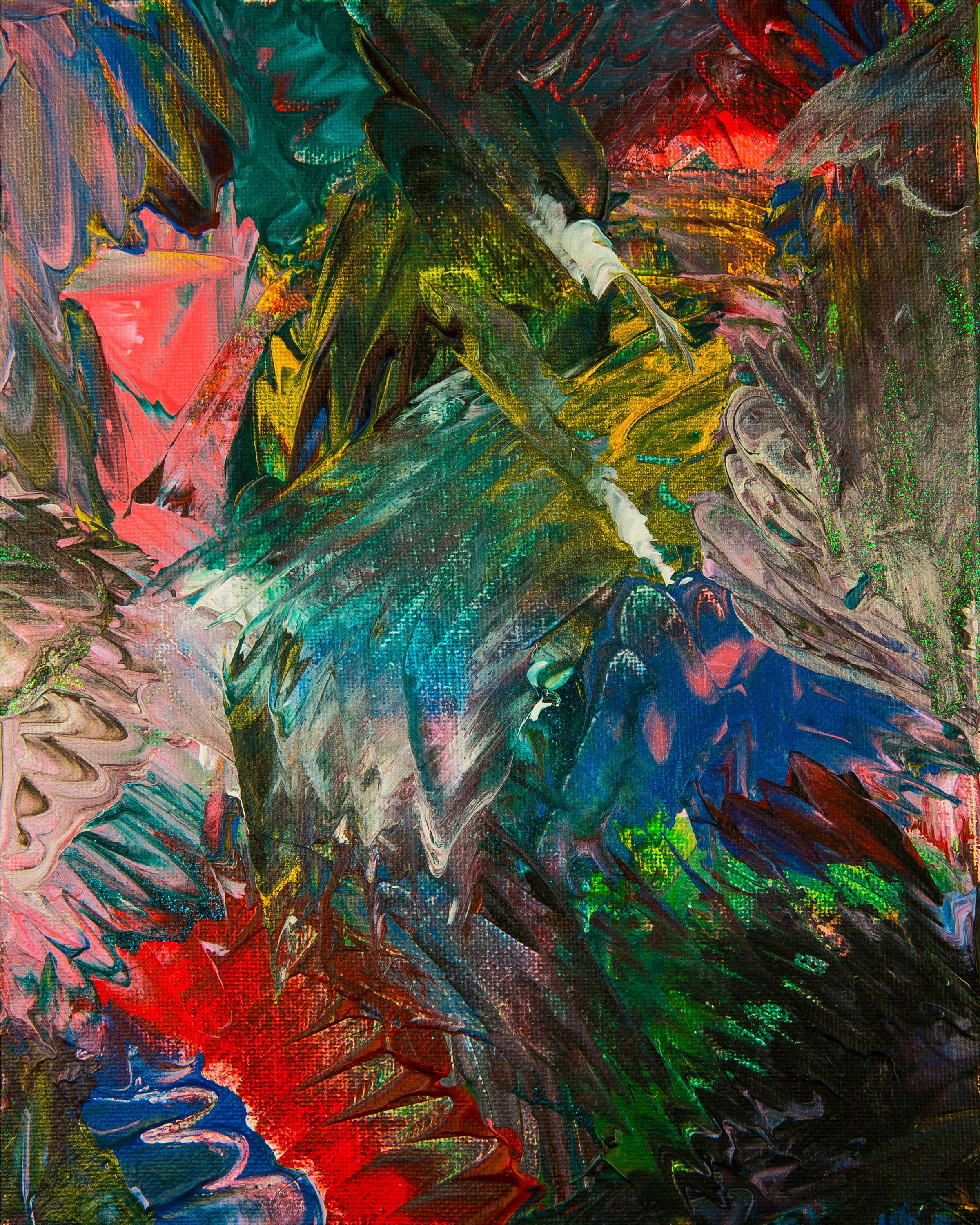 No.2 Abstract Symphony Painting - ART PRINT- Limited Edition - Etsy