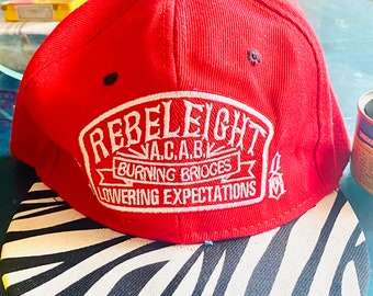 Rebel Eight “ Burning Bridges” Snapback hat