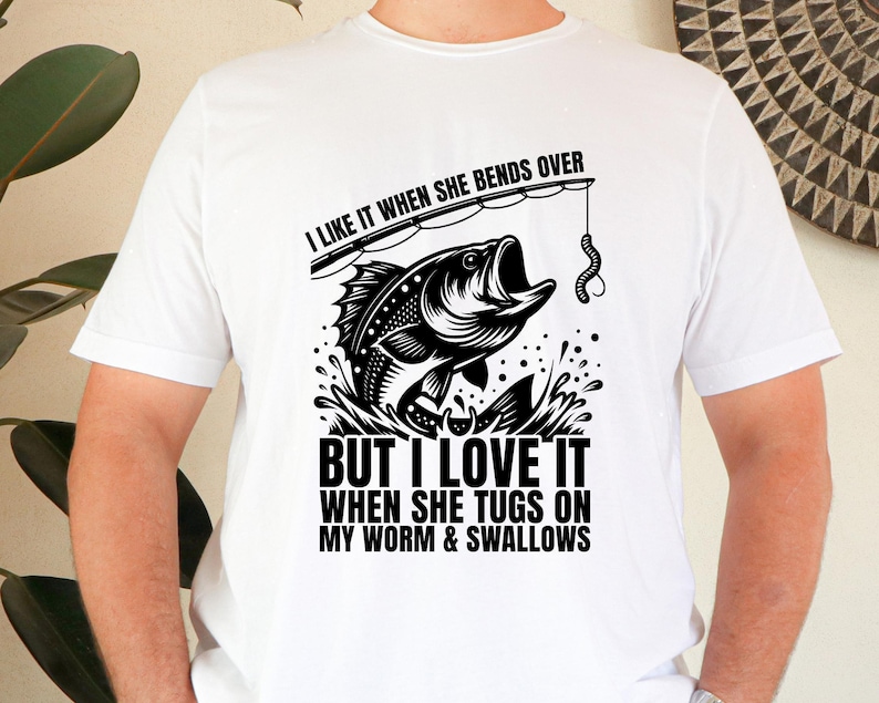 Fischen Papa SVG, lustiges Fischen Shirt Design, Cricut Silhouette Schnitt Datei Bild 7