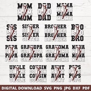 Football Svg Bundle, Football Mom Svg, Football Mama Svg Football Dad Svg, Sports Mom Shirt Png, Game Day, Football Family Shirts, Cricut