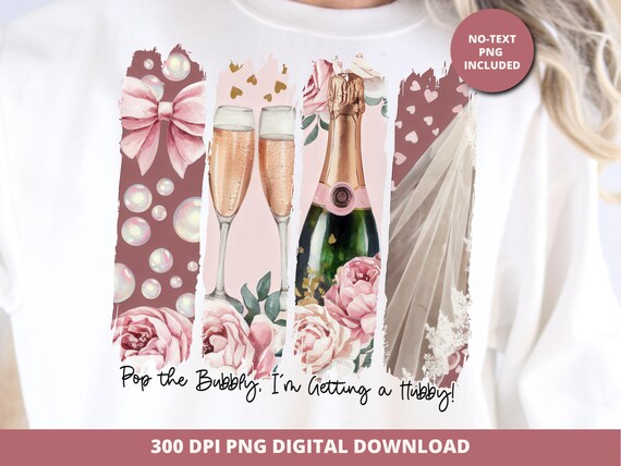 Bride to Be Brushstroke PNG, Bridal Shower T-Shirt Design (Digital Download)
