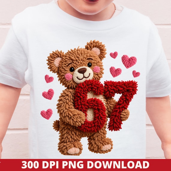 Valentine 67 PNG, Faux Latch Hook Yarn Sublimation, Kids Coquette Valentines Day PNG, Heart Design Clipart, Digital Download