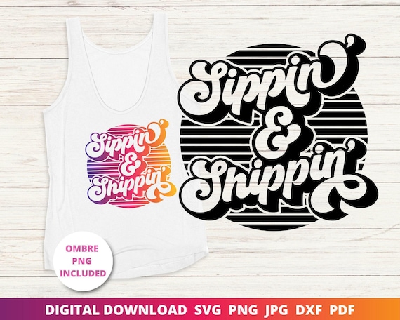 Sippin' and Shippin' Svg, 2025 Cruise Shirt, Booze Cruise, Cruise Shirt, Couples Cruise Shirt, Funny Svg, Silhouette, Cricut, Pdf, Png, Dxf