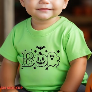 Boo Ghost Halloween SVG, Spooky Design Cricut Silhouette Cut File image 7