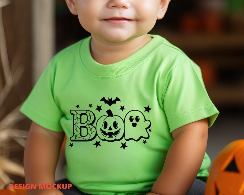 Boo Ghost Halloween SVG, Spooky Design Cricut Silhouette Cut File image 7
