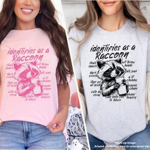 Immagine PNG di un procione divertente, design sarcastico e pungente, design DTF per sublimazione. immagine 10