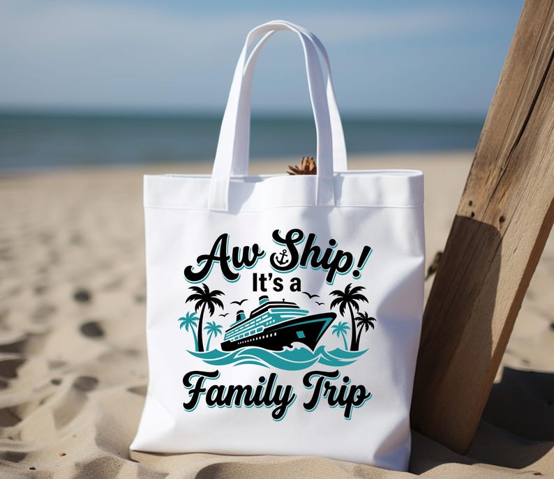 Family Cruise SVG Aw Ship Its A Family Trip Shirt Design, Matching ...