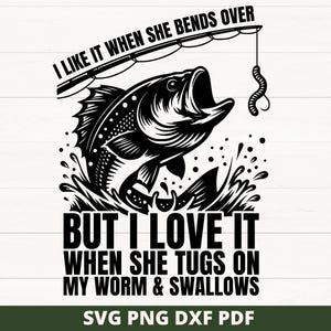 Fischen Papa SVG, lustiges Fischen Shirt Design, Cricut Silhouette Schnitt Datei Bild 1