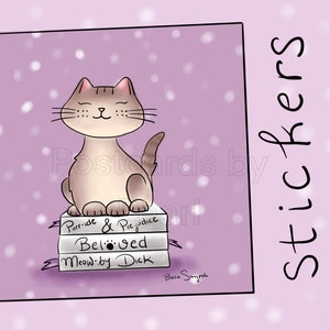 Kitty Canon Sticker (2.5x2.5)  Mix-and-match in the personalization box!