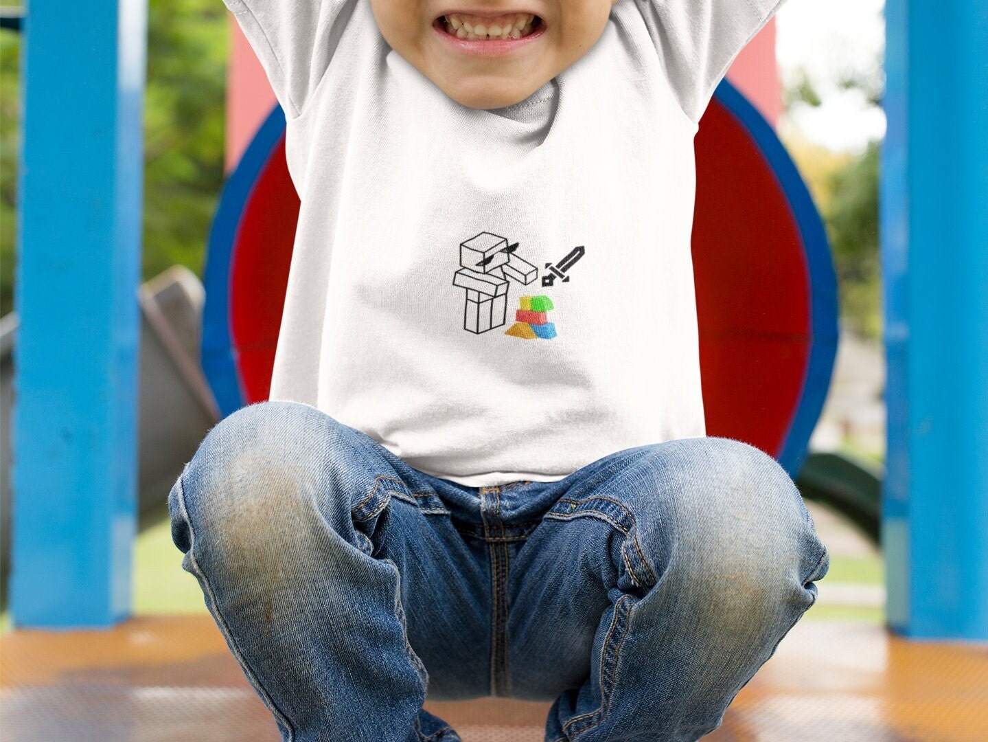 ROBLOX R LOGO KIDS TSHIRT II STATEMENT TSHIRT II KIDS 2-10 Y/O