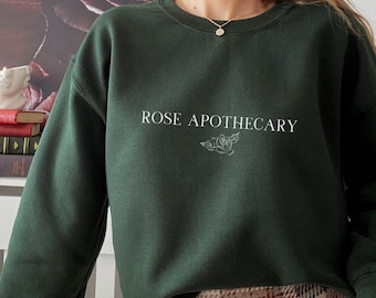 Rose Apothecary Sweatshirt, Schitts Creek Shirt, Rosebud tshirt, Moira Rose Sweatshirt, Schitts Creek Gift, David Rose Shirt, Ew David