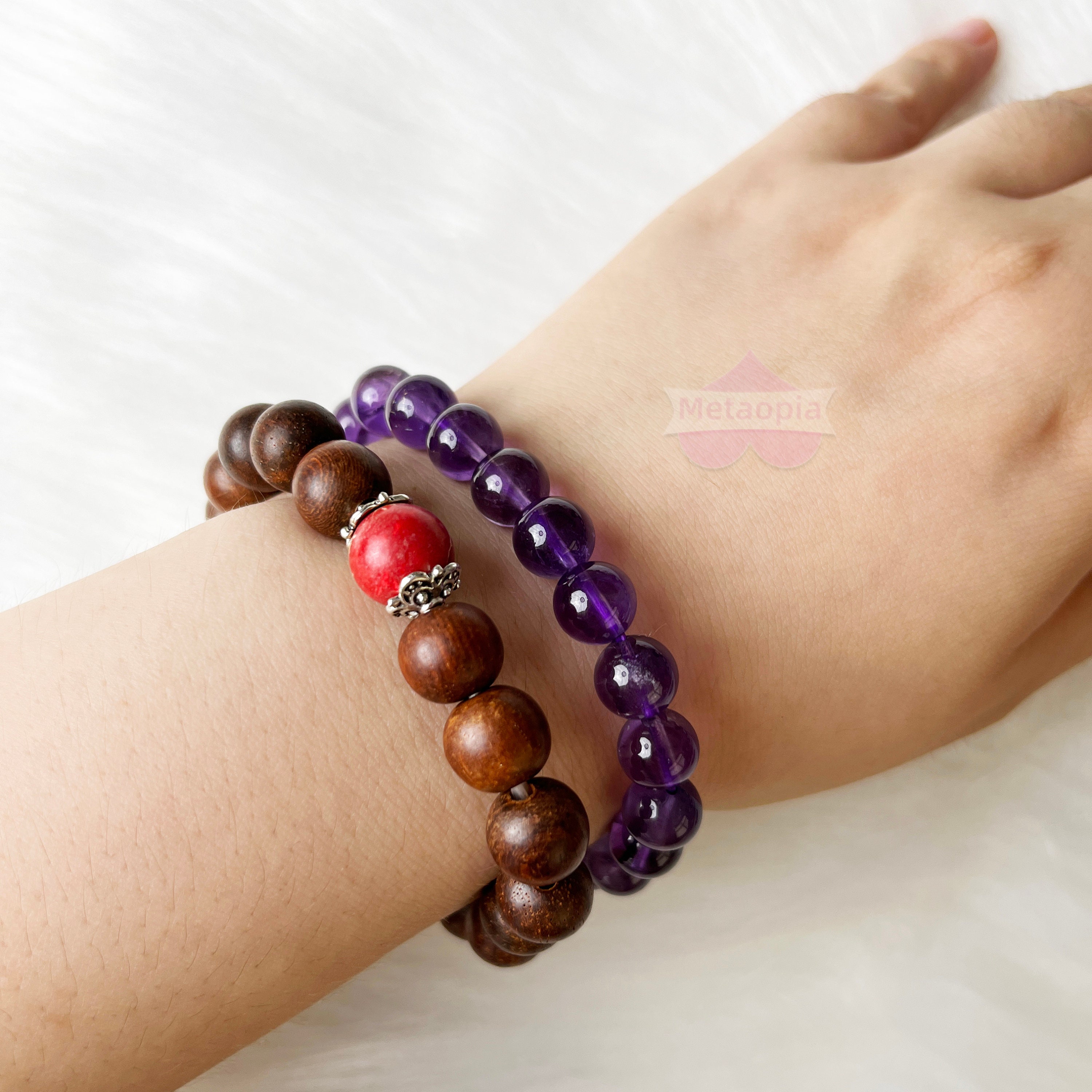 BTS Jung Kook Inspired Rosewood Bracelet, Emperor Stone