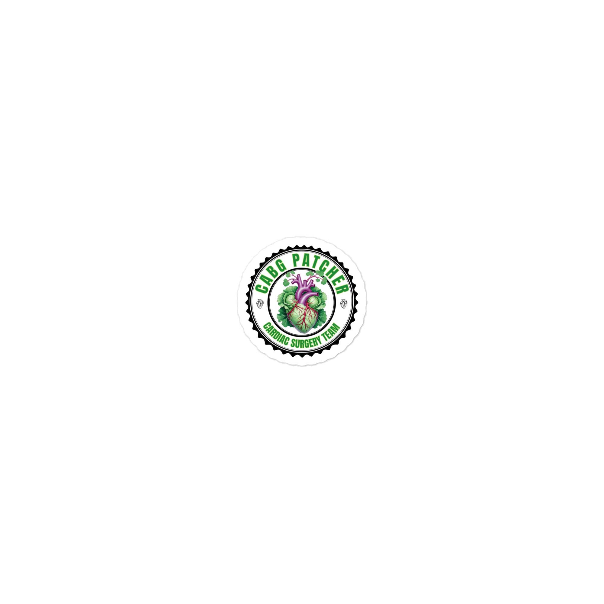 CABG Patcher Sticker | Cardiac Surgery Team, CVICU Nurse Gift | Heart ...