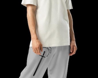 Pantalones unisex - Armadura de Dios Escritura Efesios Joggers de pierna ancha