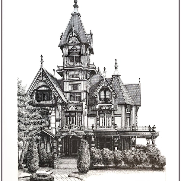 Watercolour Pen and Ink - Etsy