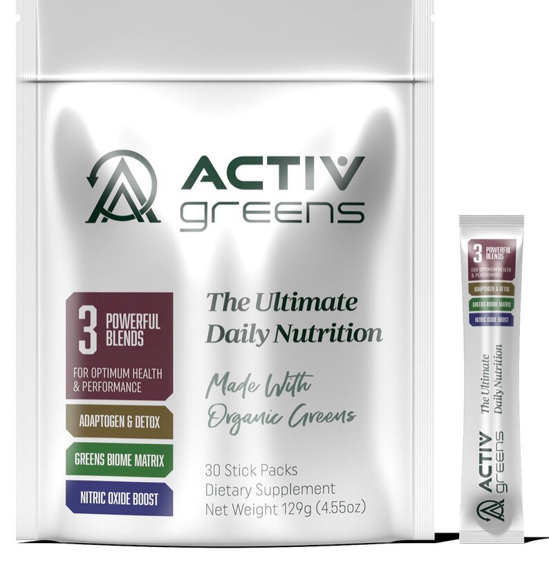 Activ Greens Daily Nutrition. One and Done. Organic. image 1