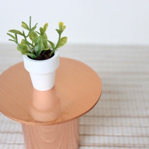 Mini Potted Plant - 1/6 or 1/12 Dollhouses Scale