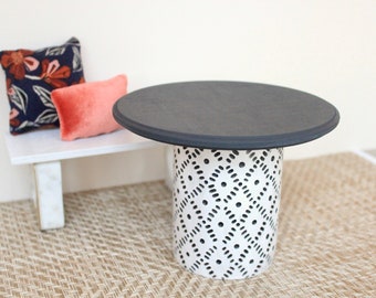 Round Dollhouse Table - 1:6 Scale - LIMITED EDITION