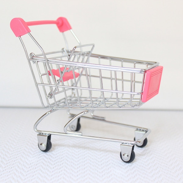 Miniature Shopping Cart Etsy