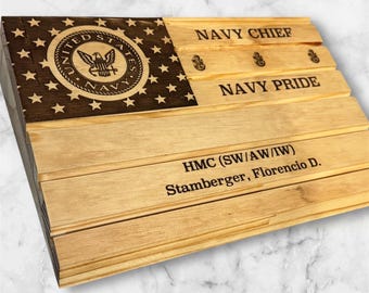 Personalized Challenge Coin Display Rack