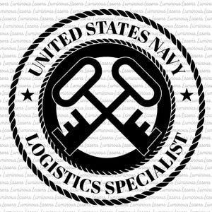 Navy Logistics Specialist SVG PNG AI
