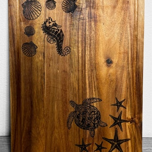 Custom Engraved Acacia Wood Cutting Boards