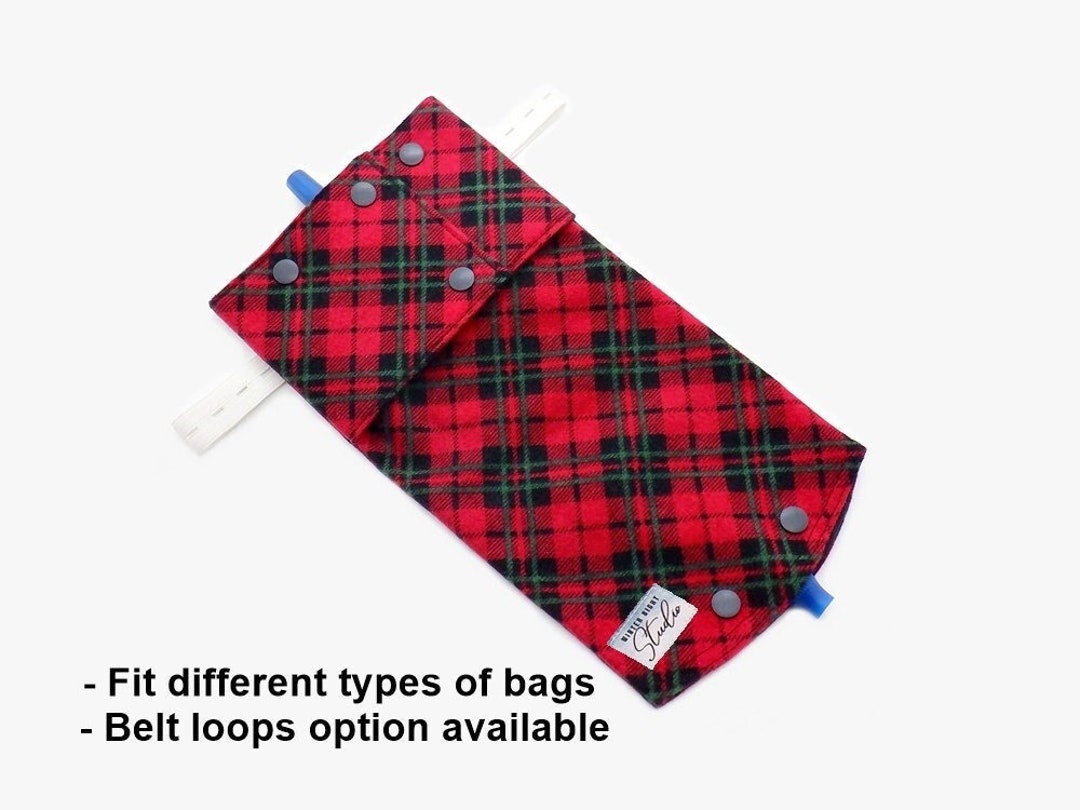 Drainage Bag Cover, Nephrostomy Bag Holder, Catheter Bag Cover, Flannel Leg Bag Cover, Remington