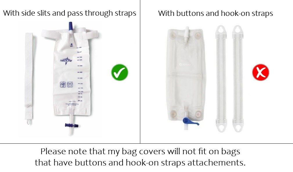 Drainage Bag Cover Nephrostomy Bag Holder Catheter Bag Etsy
