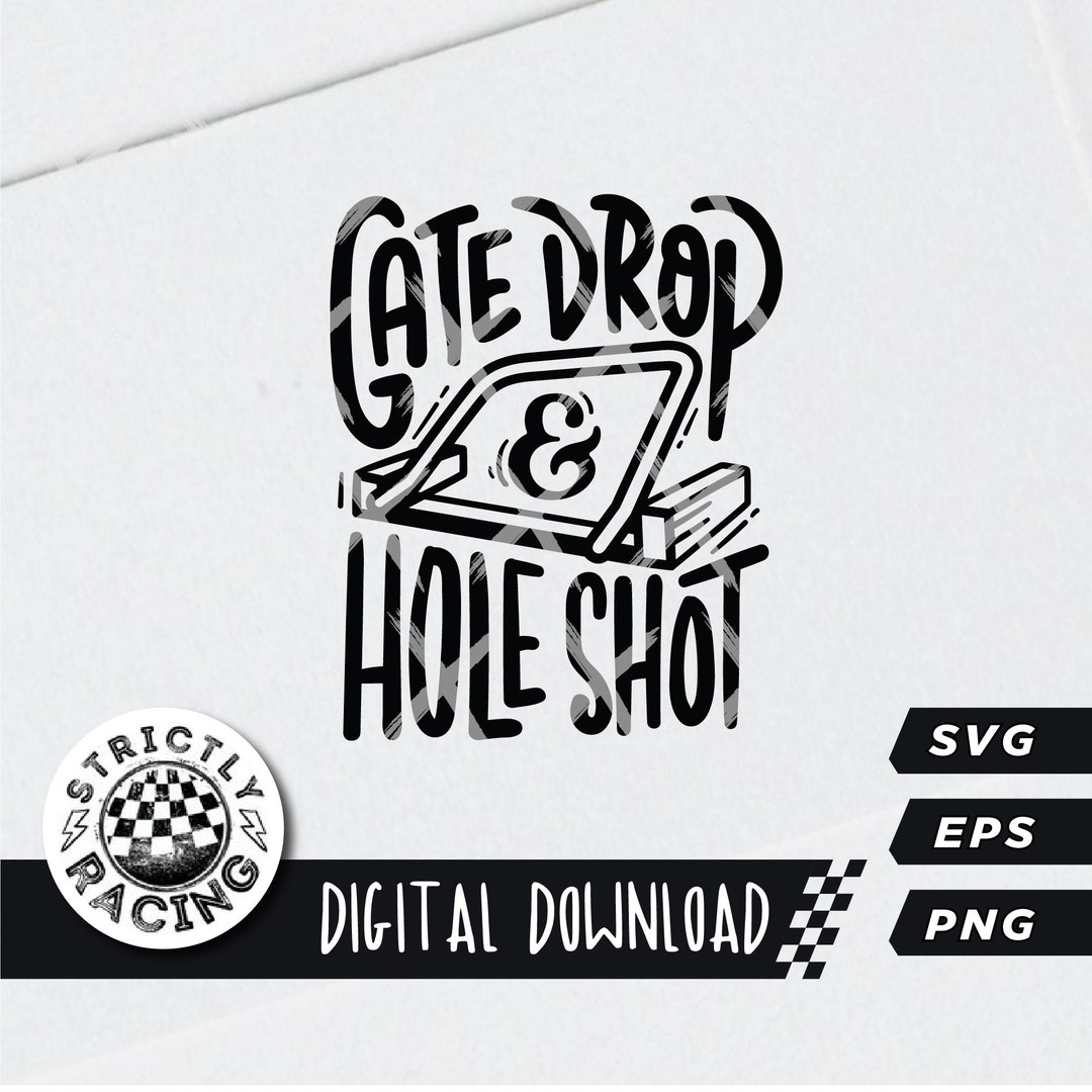 Gate Drop & Holeshot SVG Dirt Bike Digital Design Cricut - Etsy