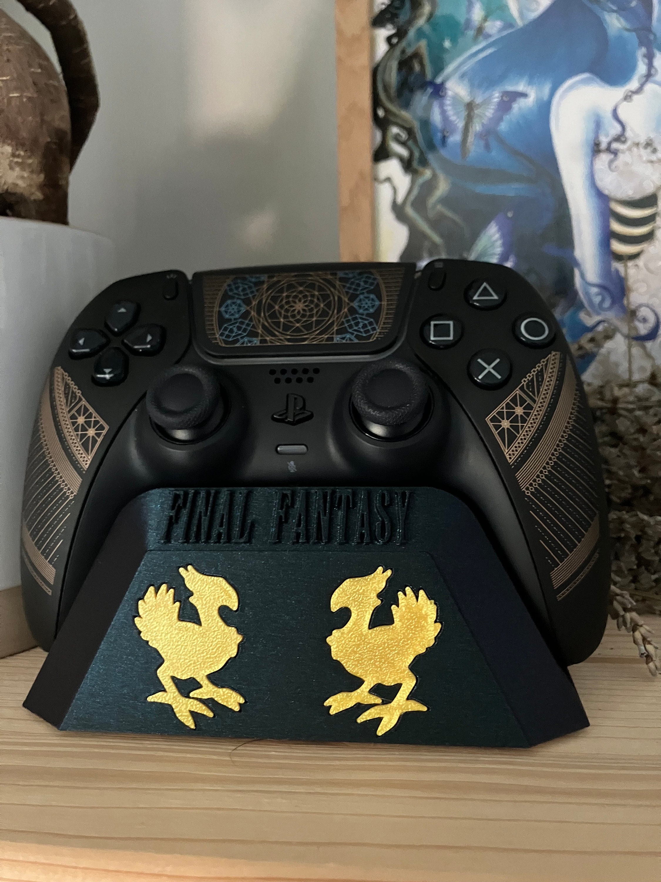 Final Fantasy Controller Stand - Playstation 5 With LED - Gift
