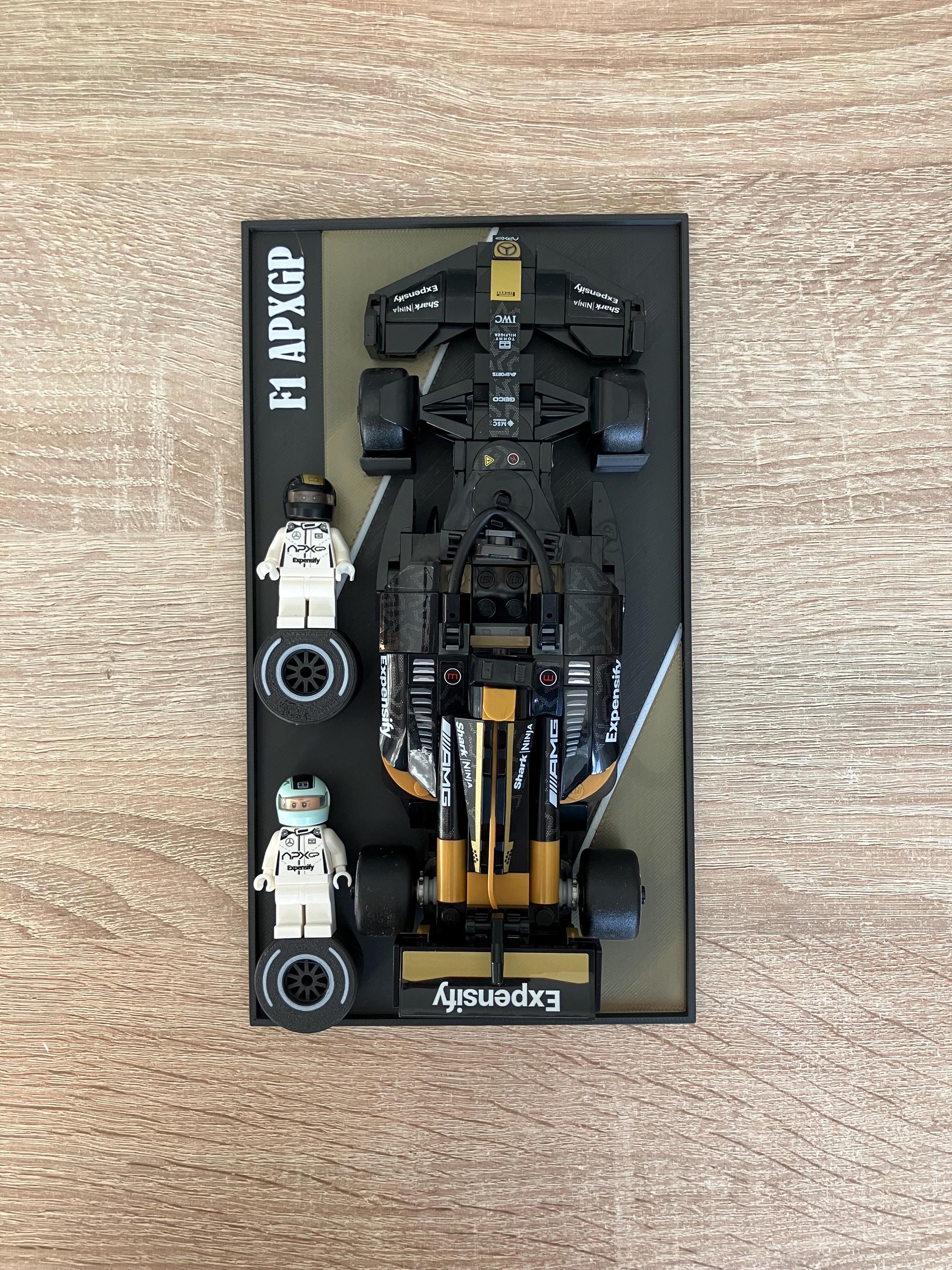Wall Mounts for Lego F1 Speed Champion 2026 - APXGP Team From the