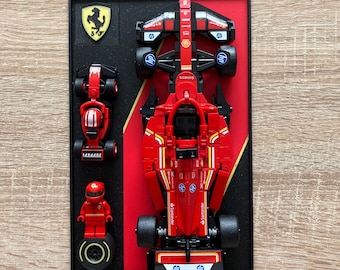 Wall mounts for Lego F1 Speed Champion and F1 Minifigure - LEGO Collection Decorative Accessory - Formula 1 Fan Gift