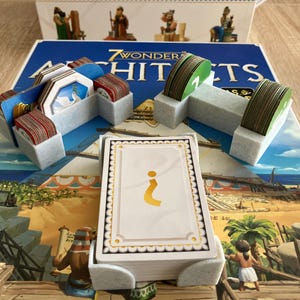 Organisateur de jeton pour 7 Wonders Architects