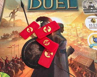 Ersatz-Militärmarker für 7 Wonders und 7 Wonders Duel