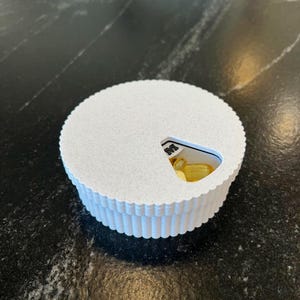 Magnetic Pill Organizer | Compact Travel Pill Box | Weekly Medication Holder