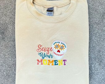 Coco Seize Your Moment Embroidered Crewneck