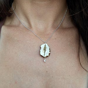 Antler carved necklace charm