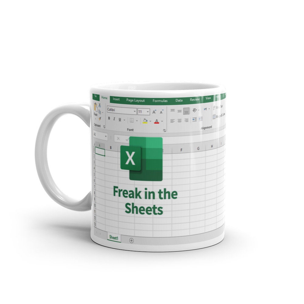 Freak in the Sheets Mugfunny Excel Mug Office Mug Coffee Etsy Australia