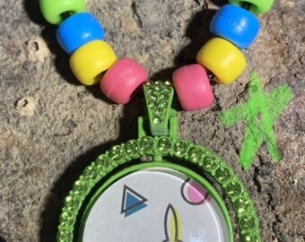 Pikachu Fidget Necklace (Green)