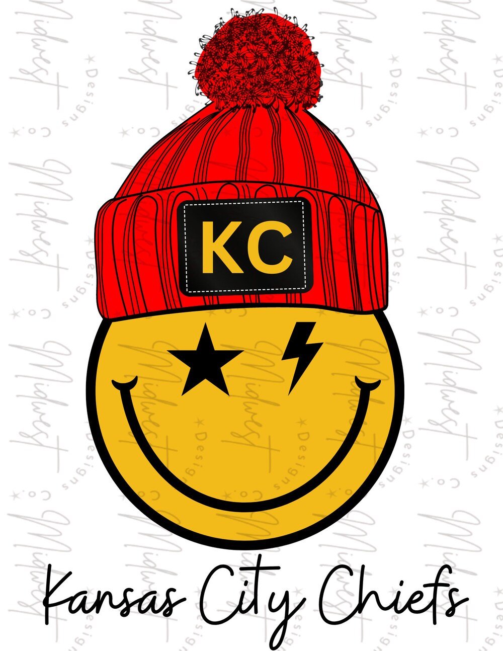 Kansas City Chiefs Sublimation Design